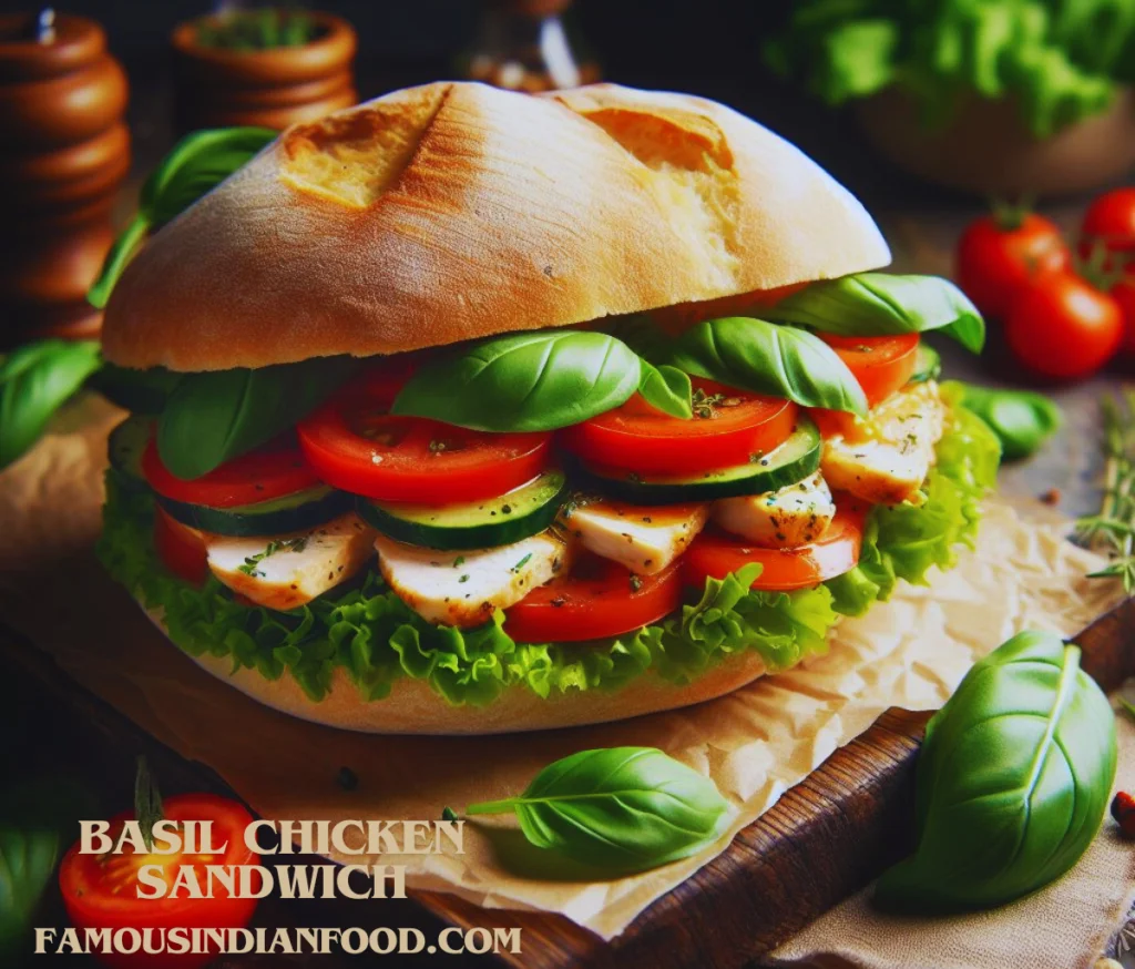 Basil Chicken Sandwich