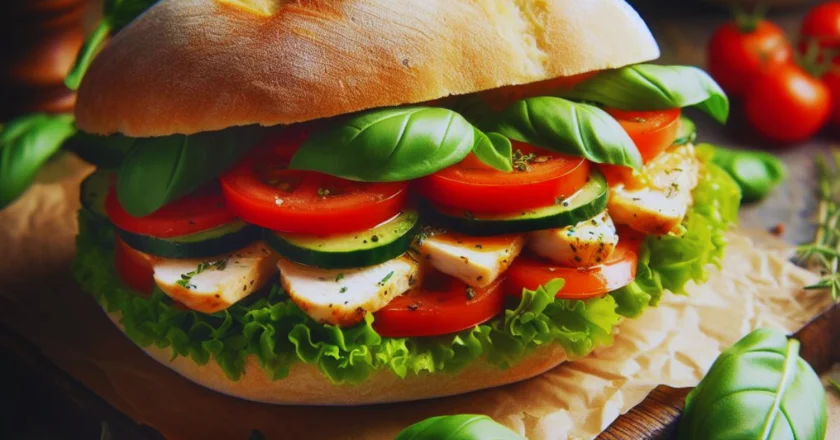 Basil Chicken Sandwich: How to Make a Fresh Meal