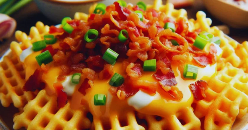 Loaded Waffle Fries: The Ultimate Comfort Food Experience