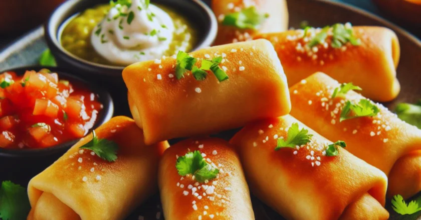 Mini Chimichangas: A Quick and Tasty Snack Recipe