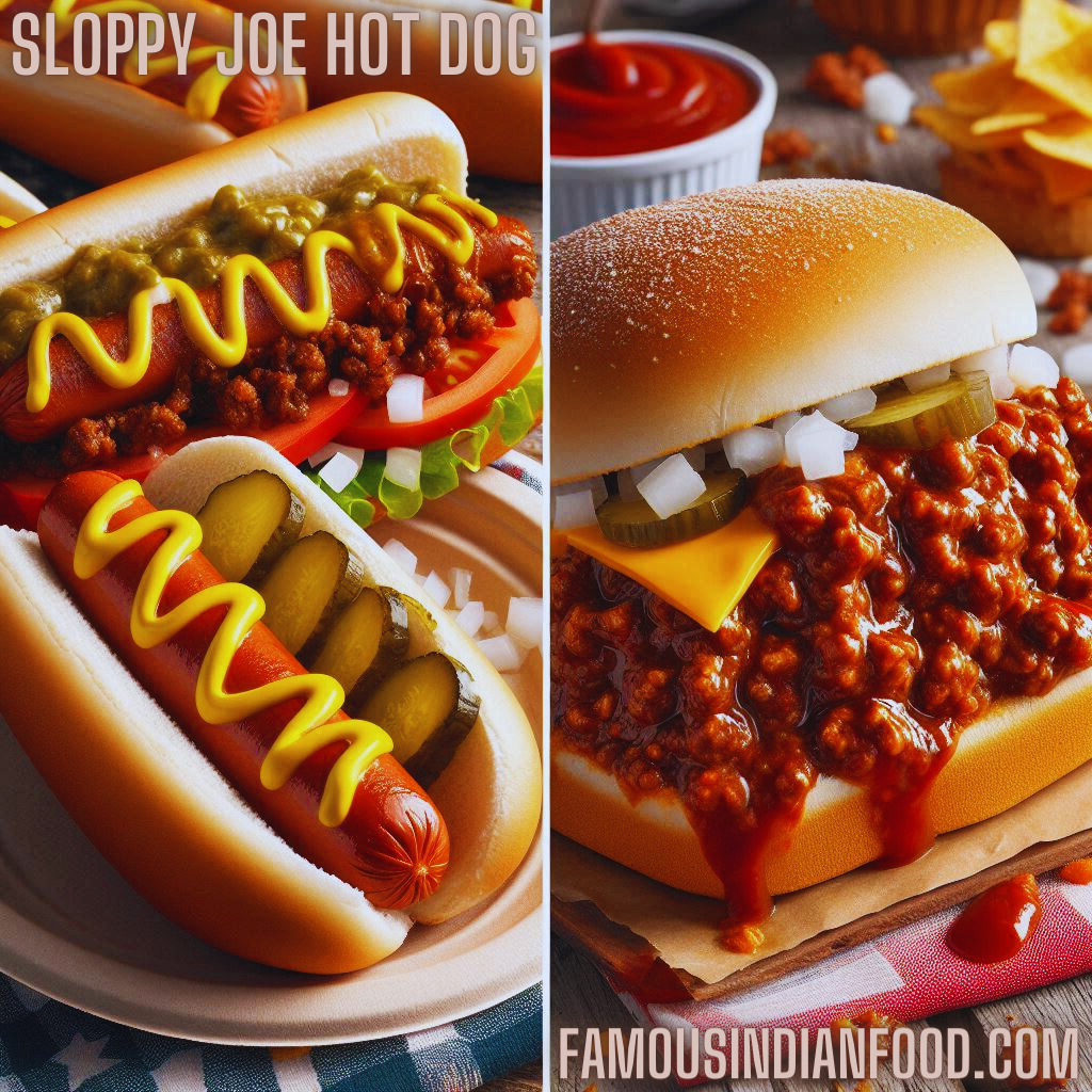 Sloppy Joe Hot Dog